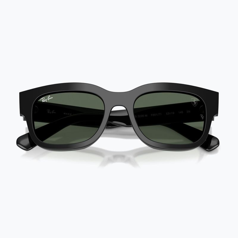 Sonnenbrille Ray-Ban RB2228M Scuderia black/dark green 3