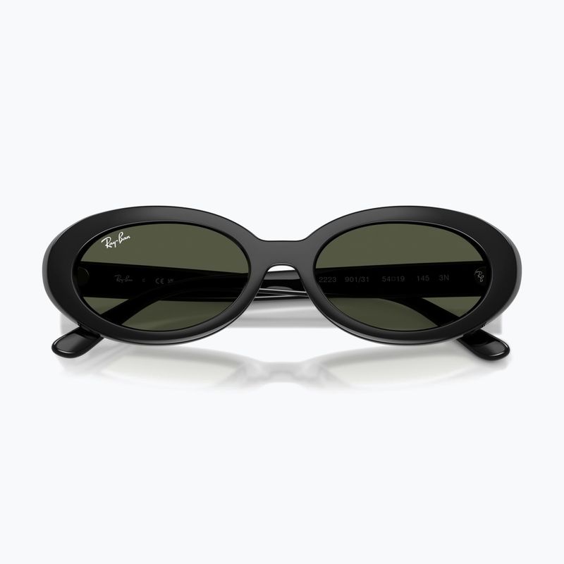 Sonnenbrille Ray-Ban RB2223 black/green 3