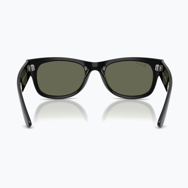 Sonnenbrille Ray-Ban Mega Wayfarer II black/green 5