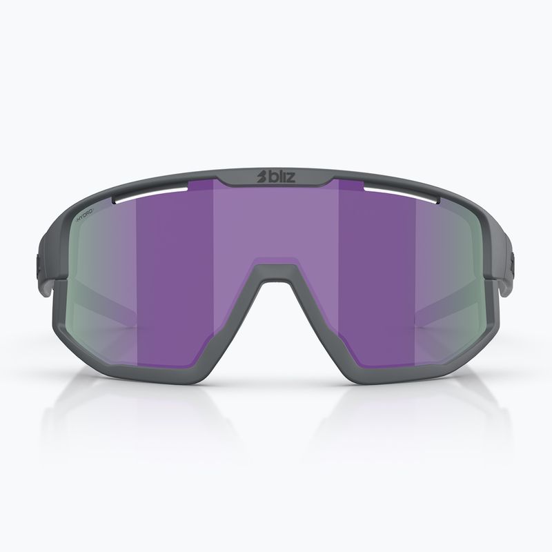 Sonnenbrille Bliz Fusion matte grey/smoke purple multi 2
