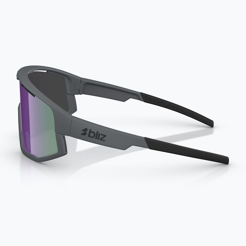 Sonnenbrille Bliz Fusion matte grey/smoke purple multi 5