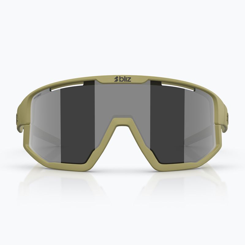 Sonnenbrille Bliz Fusion matte amber green/smoke silver mirror 2
