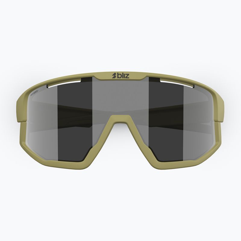 Sonnenbrille Bliz Fusion matte amber green/smoke silver mirror 3