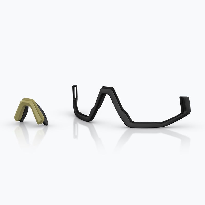 Sonnenbrille Bliz Fusion matte amber green/smoke silver mirror 6