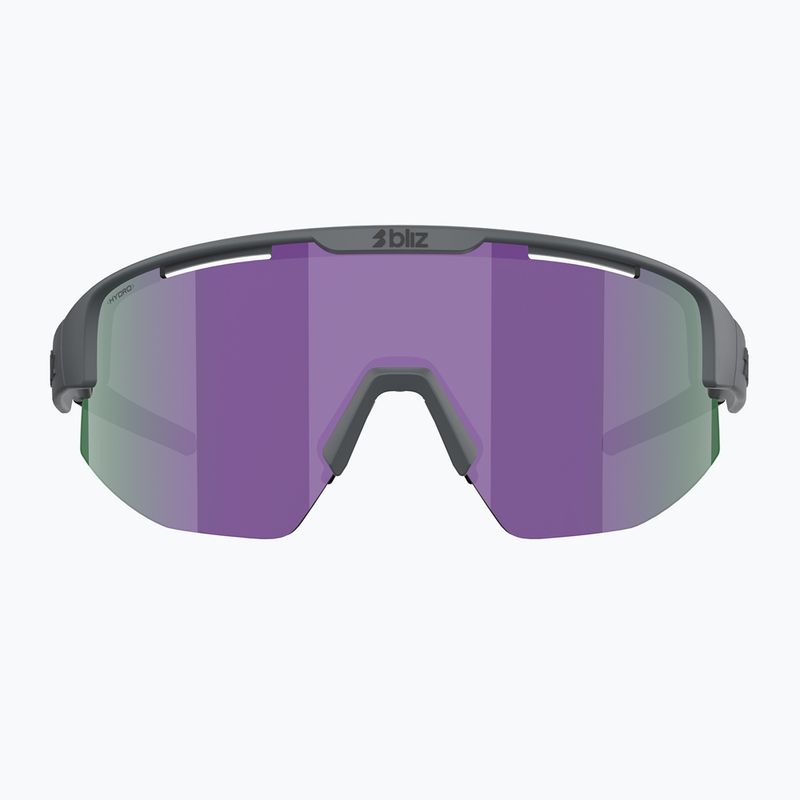 Sonnenbrille Bliz Matrix Small matte grey/smoke purple multi 2