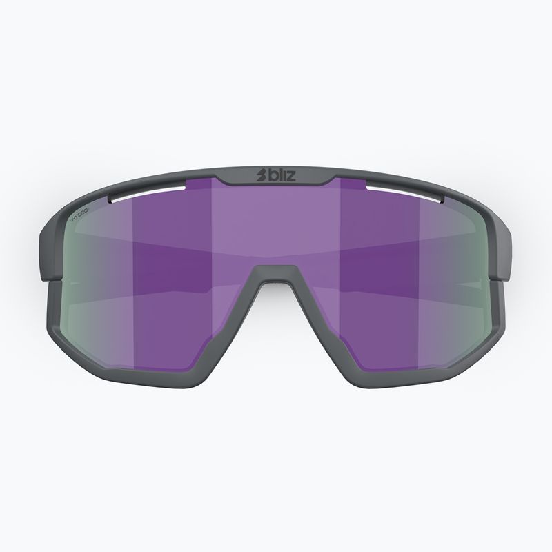 Sonnenbrille Bliz Fusion Small matte grey/smoke purple multi 2