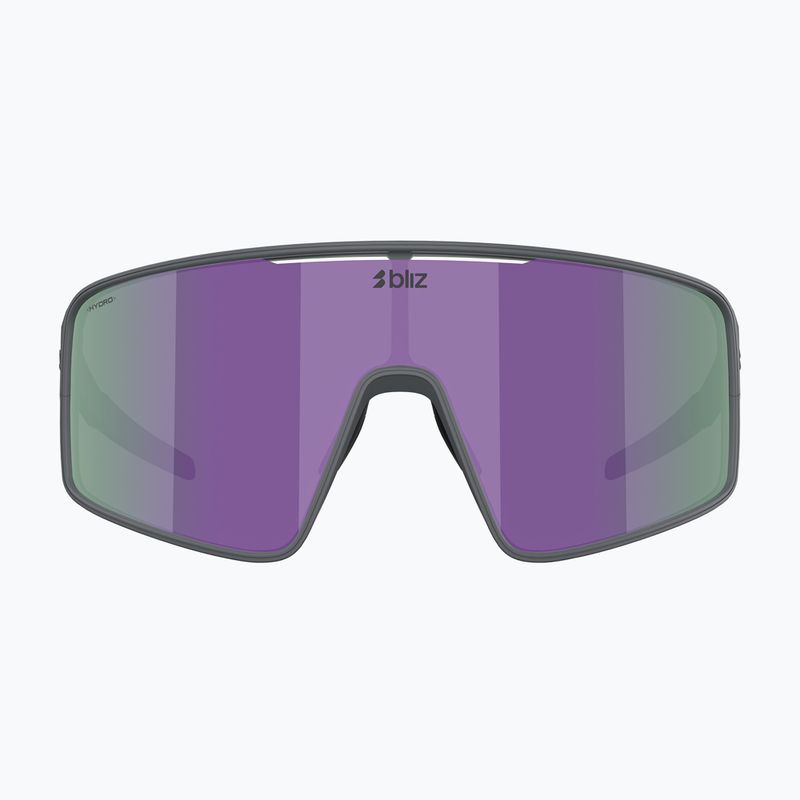 Sonnenbrille Bliz P001 matte grey/smoke purple multi 2