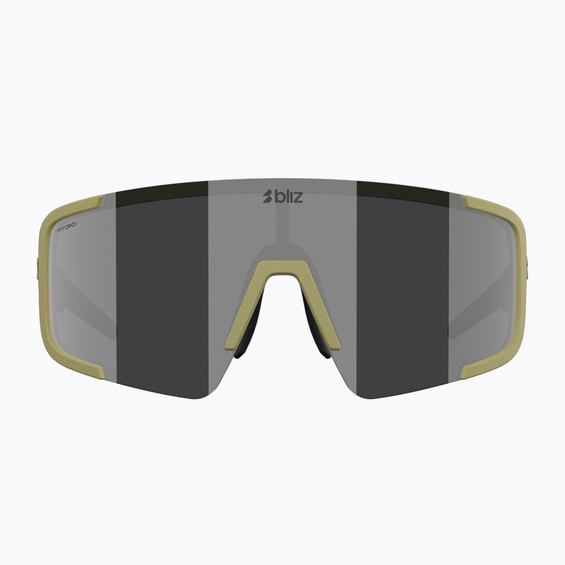 Sonnenbrille Bliz P003 matte amber green/smoke silver mirror 2
