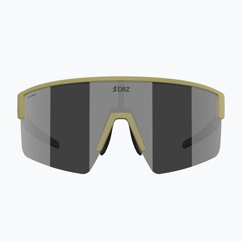 Sonnenbrille Bliz P004 matte amber green/smoke silver mirror 2