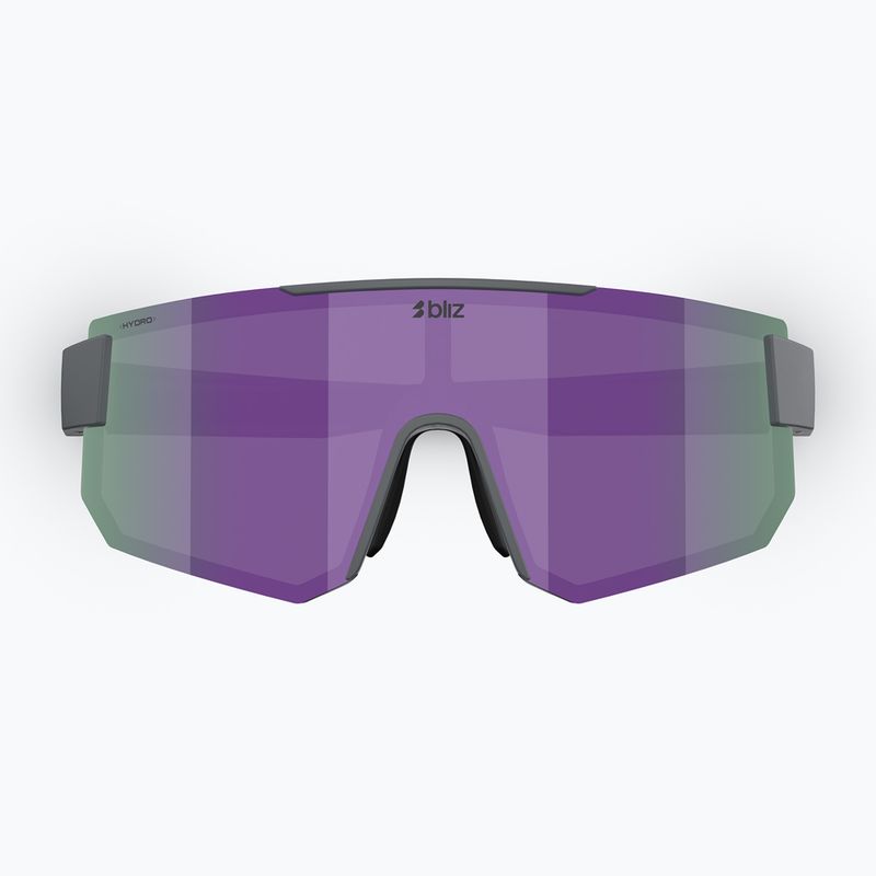 Sonnenbrille Bliz P005 matte grey/smoke purple multi 2