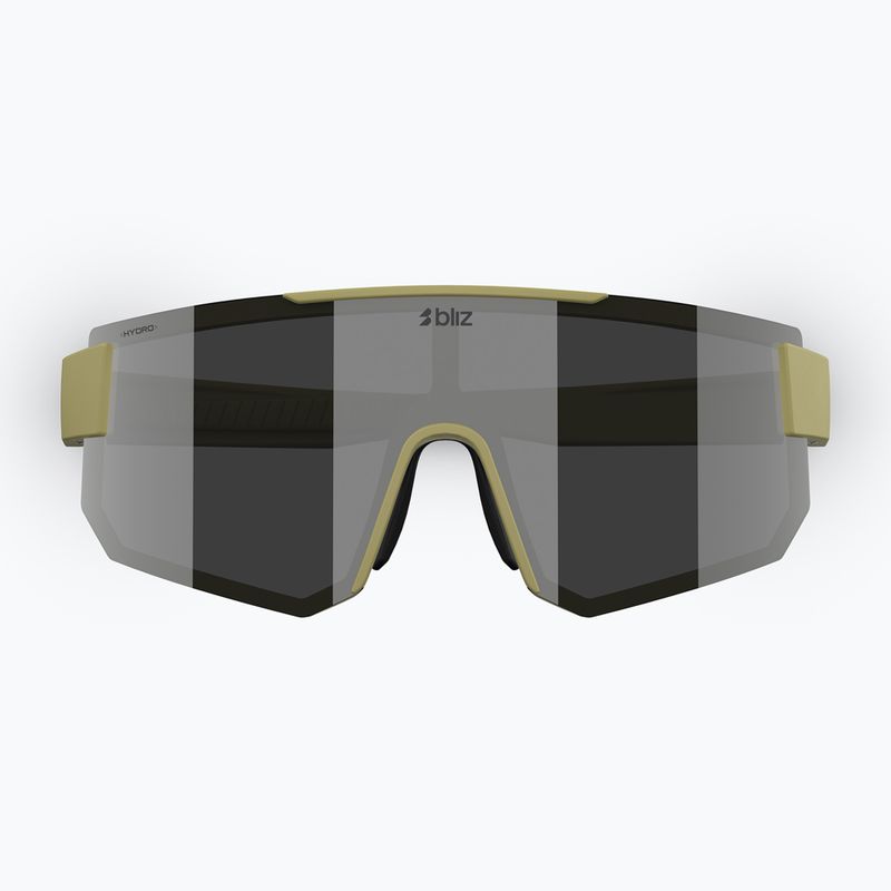 Sonnenbrille Bliz P005 matte amber green/smoke silver mirror 2