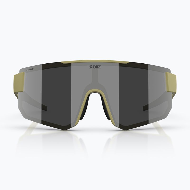Sonnenbrille Bliz P005 matte amber green/smoke silver mirror 3