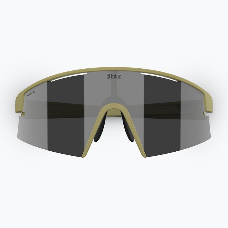 Sonnenbrille Bliz P006 matte amber green/smoke silver mirror 3