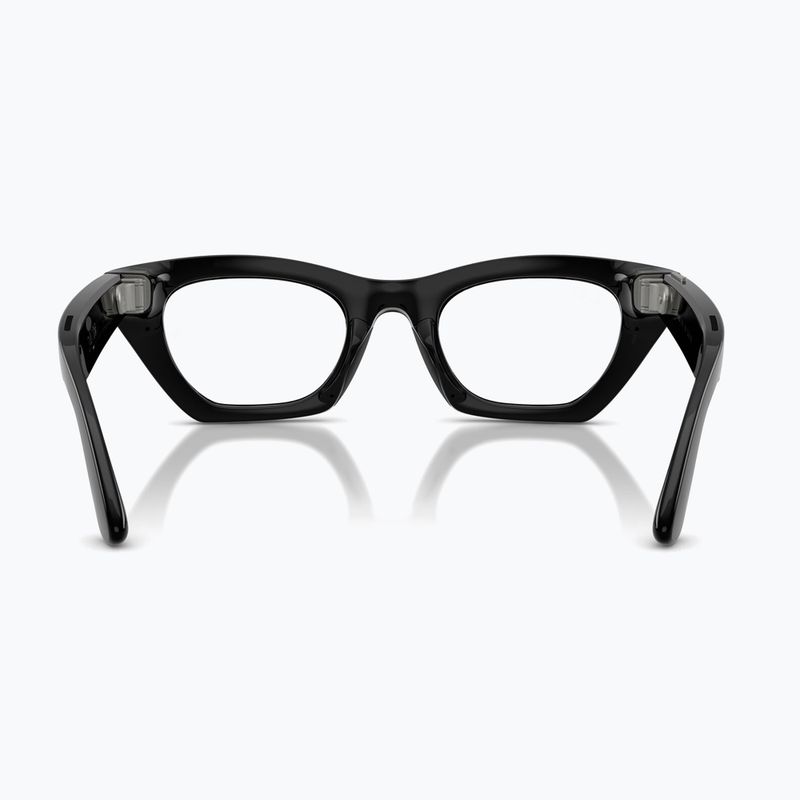 Brille mit Kamera Ray-Ban Meta Zena shiny black/clear 4