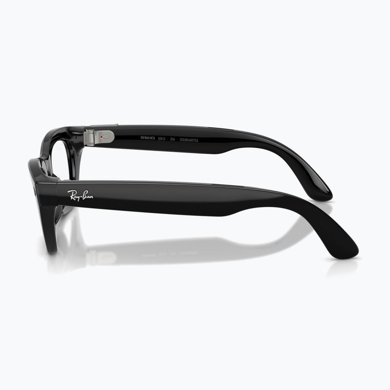 Brille mit Kamera Ray-Ban Meta Zena shiny black/clear 6