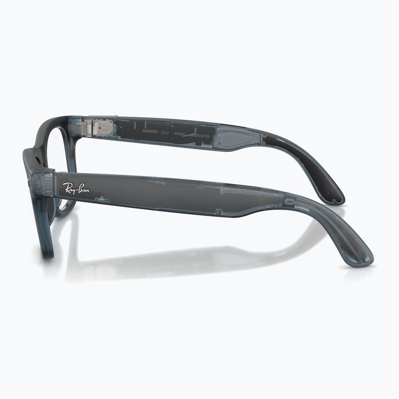 Brille mit Kamera Ray-Ban Meta Wayfarer tp.mt.ocean/trs grey 5