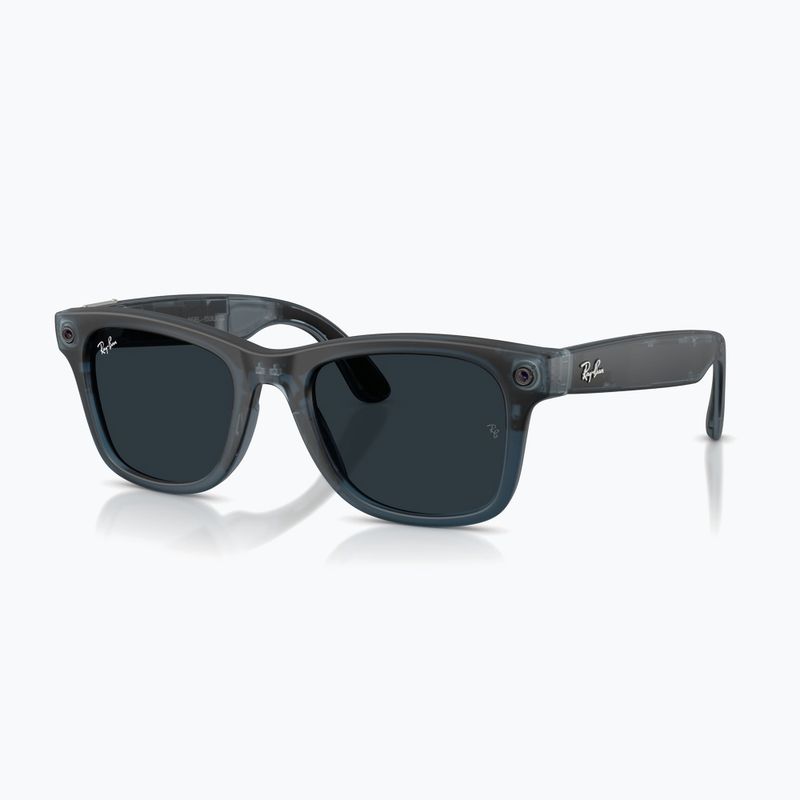 Brille mit Kamera Ray-Ban Meta Wayfarer tp.mt.ocean/trs grey 7
