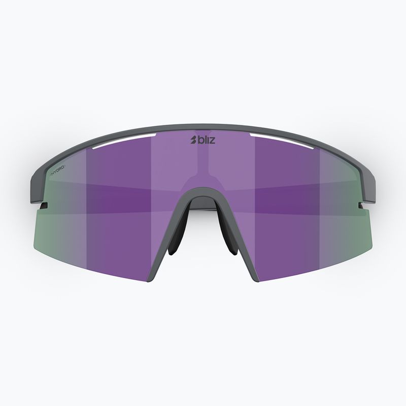 Sonnenbrille Bliz P006 matte grey/smoke purple multi 2