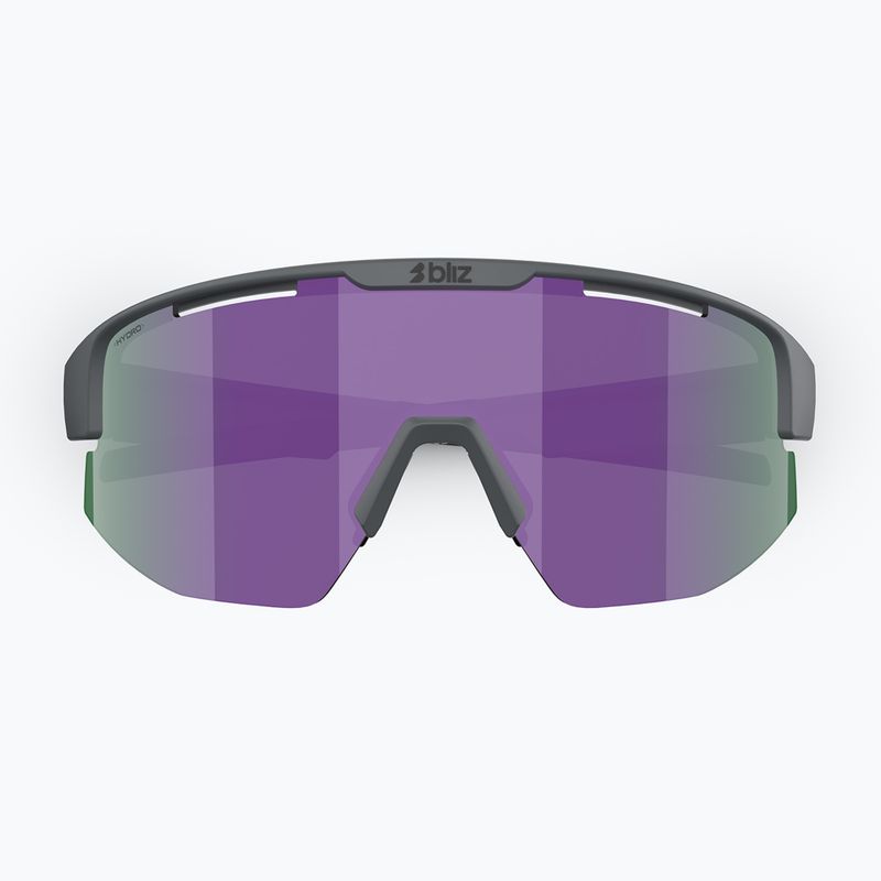 Sonnenbrille Bliz Matrix matte grey/smoke purple multi 2