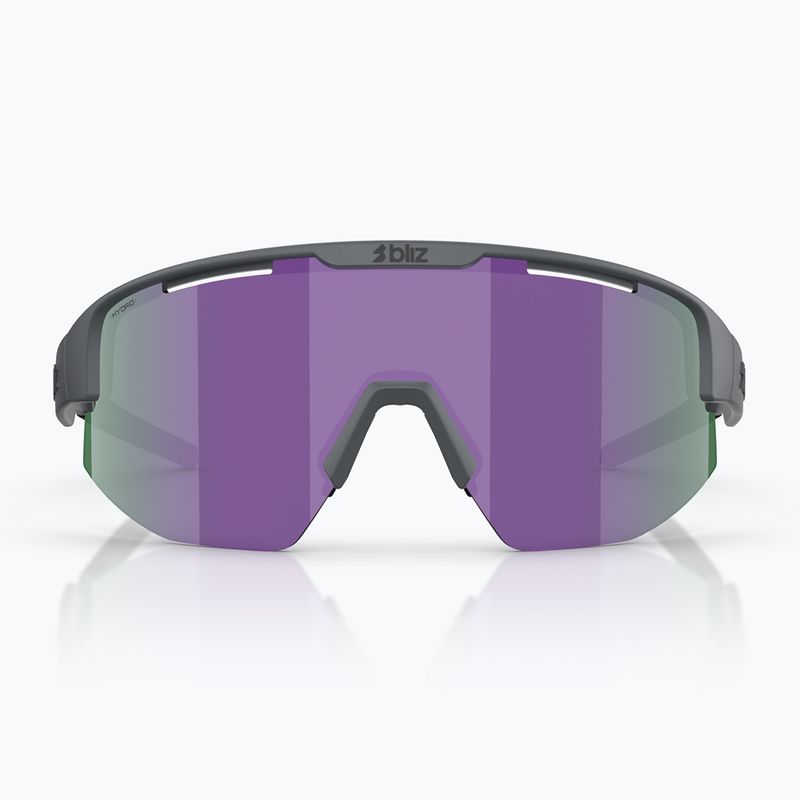 Sonnenbrille Bliz Matrix matte grey/smoke purple multi 3