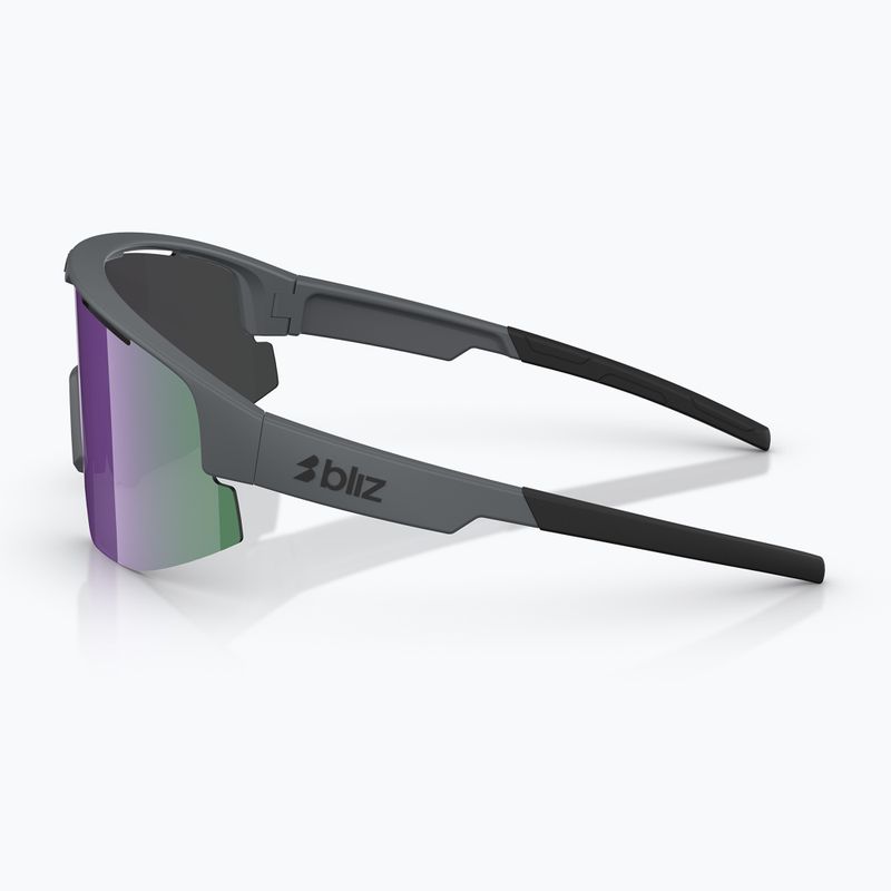 Sonnenbrille Bliz Matrix matte grey/smoke purple multi 5