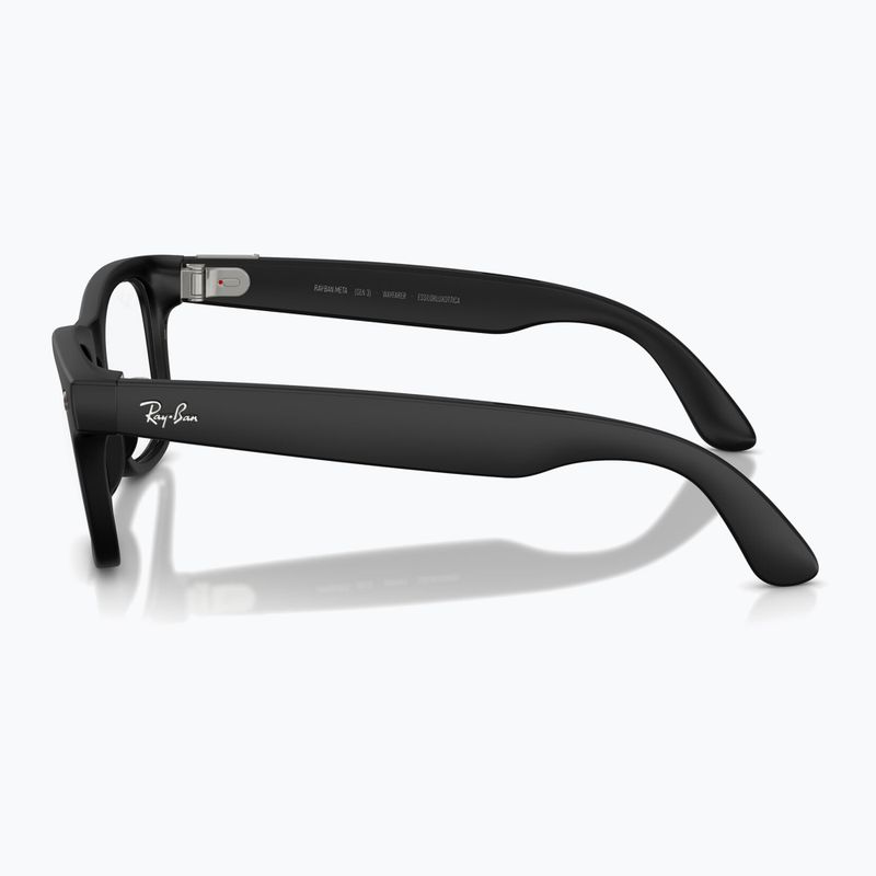 Brille mit Kamera Ray-Ban Meta Wayfarer matte back/clear 5