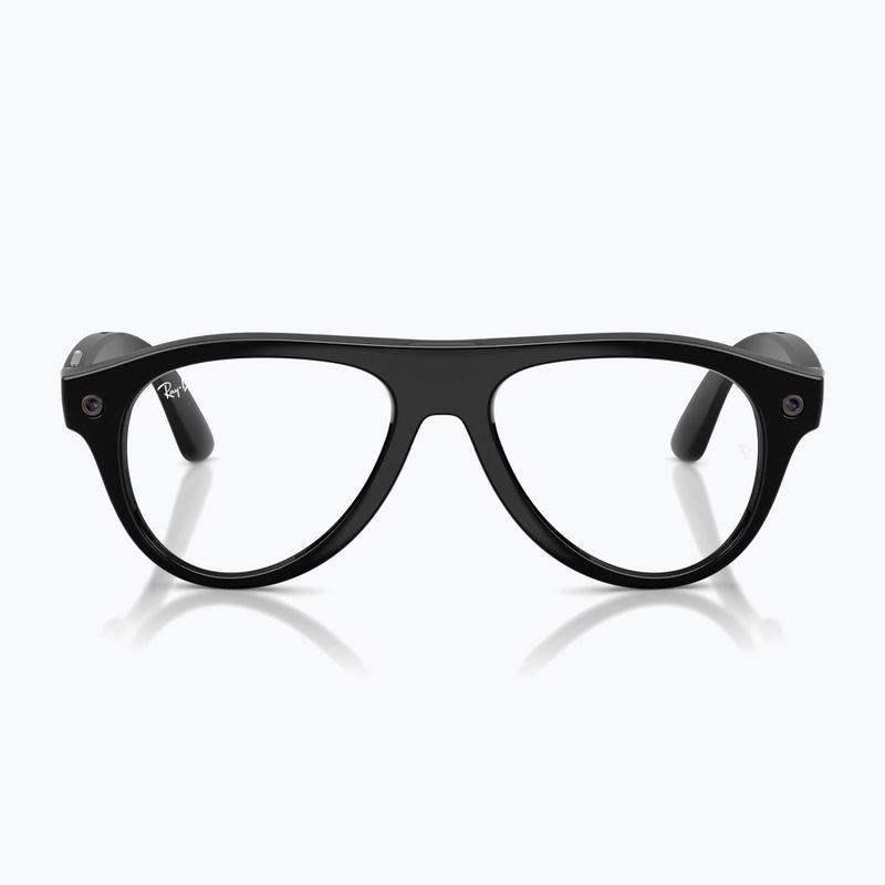 Brille mit Kamera Ray-Ban Meta Aviator shiny black/trs g. green 2