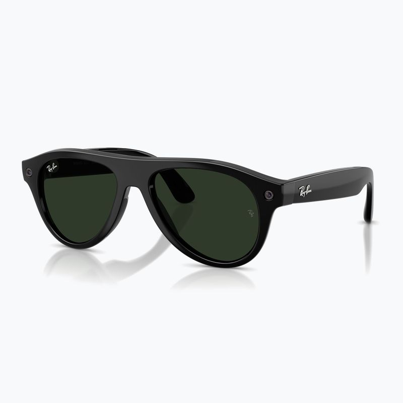 Brille mit Kamera Ray-Ban Meta Aviator shiny black/trs g. green 8