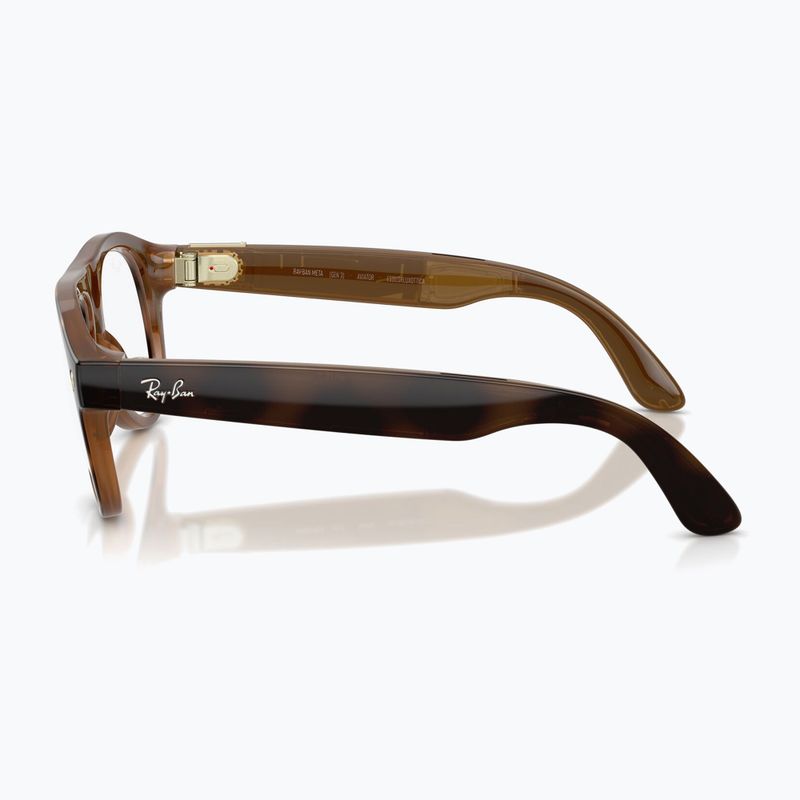 Brille mit Kamera Ray-Ban Meta Aviator havana/trs brown 5
