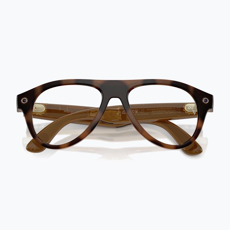 Brille mit Kamera Ray-Ban Meta Aviator havana/trs brown 6