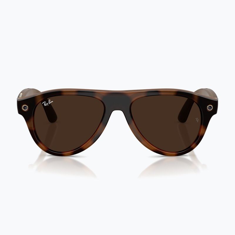 Brille mit Kamera Ray-Ban Meta Aviator havana/trs brown 7