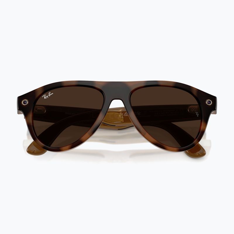 Brille mit Kamera Ray-Ban Meta Aviator havana/trs brown 9
