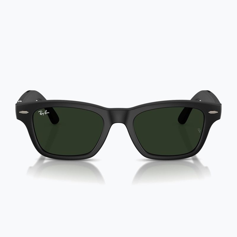 Brille mit Kamera Ray-Ban Meta Burbank matte black/trs g.green 7