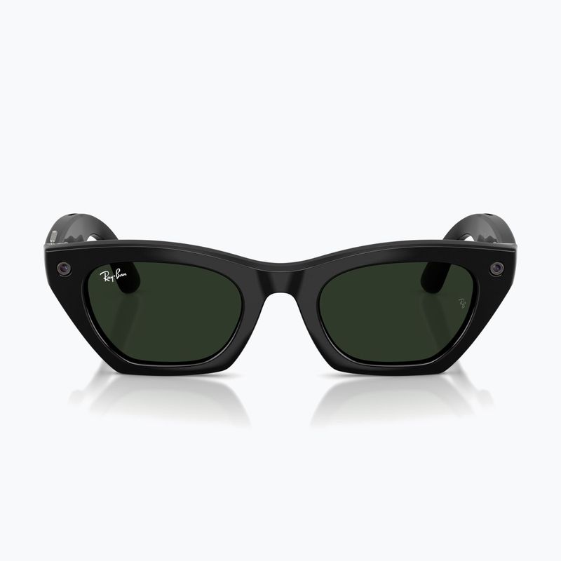 Brille mit Kamera Ray-Ban Meta Zena shiny black/trs g. green 7