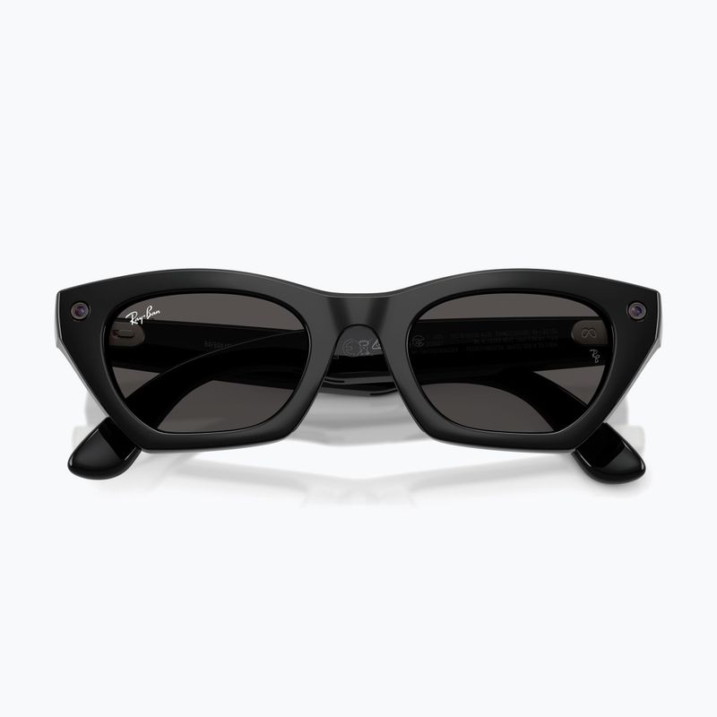 Brille mit Kamera Ray-Ban Meta Zena shiny black/grey 6