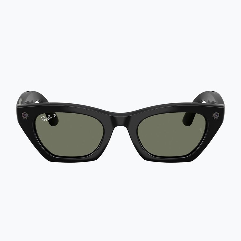 Brille mit Kamera Ray-Ban Meta Zena shiny black/g15 green polar 2
