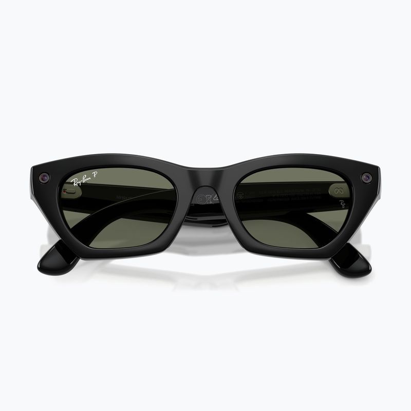 Brille mit Kamera Ray-Ban Meta Zena shiny black/g15 green polar 6