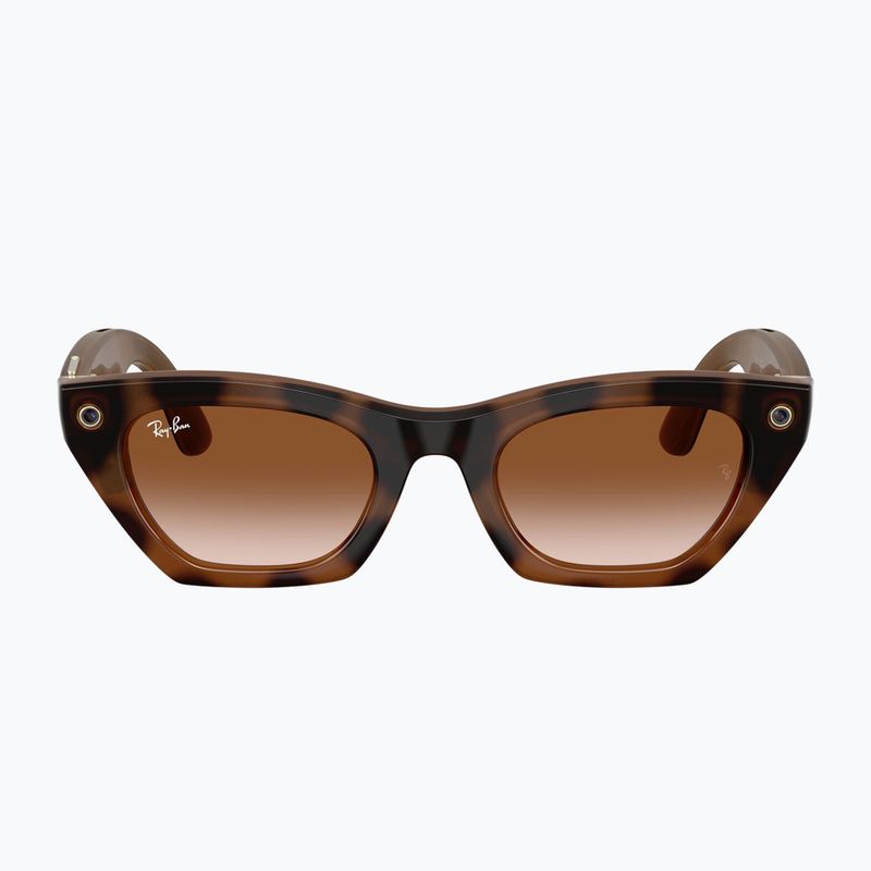 Brille mit Kamera Ray-Ban Meta Zena havana/gradient brown 2
