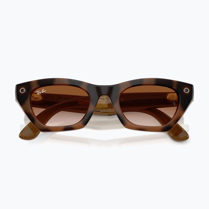 Brille mit Kamera Ray-Ban Meta Zena havana/gradient brown 6