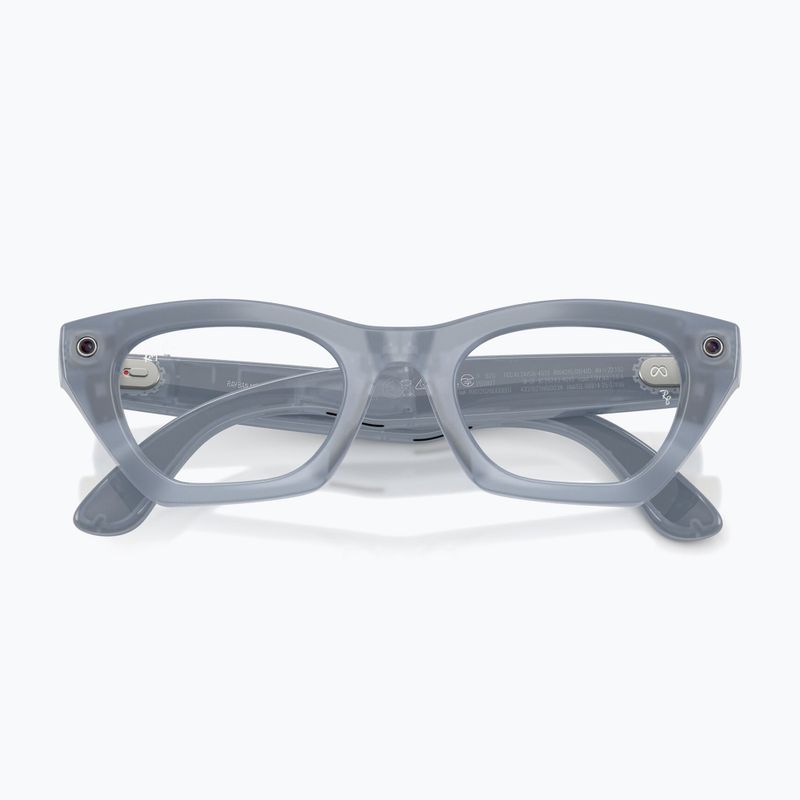 Brille mit Kamera Ray-Ban Meta Zena milky grey lilac/trs copper 6