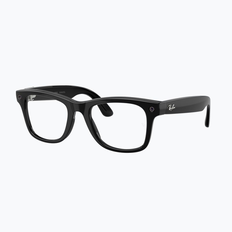 Brille mit Kamera Ray-Ban Meta Wayfarer shiny black/trs grey 4