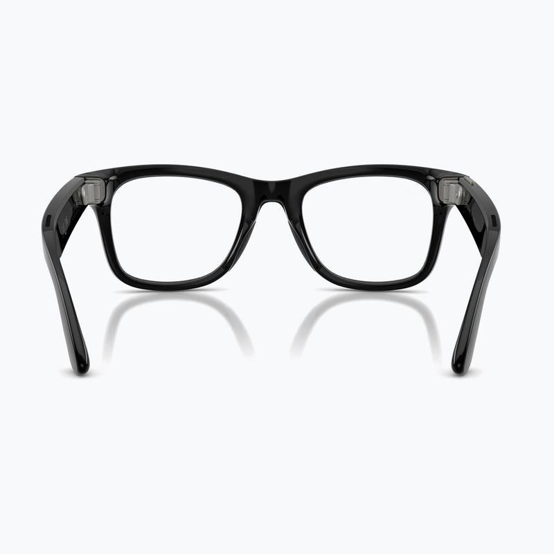 Brille mit Kamera Ray-Ban Meta Wayfarer shiny black/trs grey 5