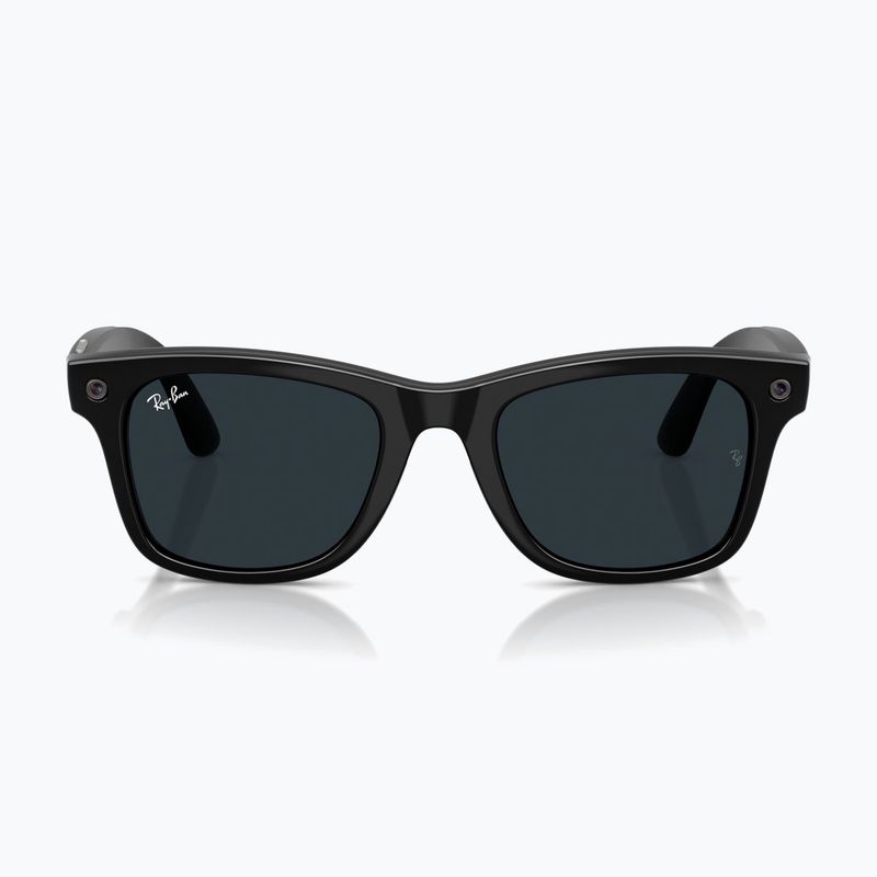 Brille mit Kamera Ray-Ban Meta Wayfarer shiny black/trs grey 8