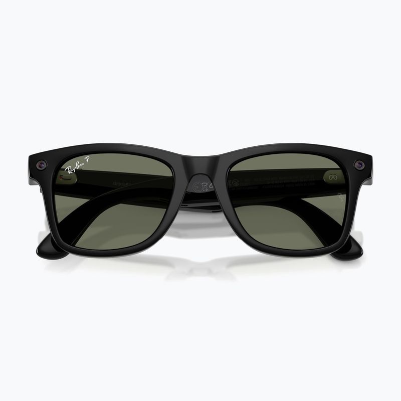 Brille mit Kamera Ray-Ban Meta Wayfarer shiny black/g15 green polar 6