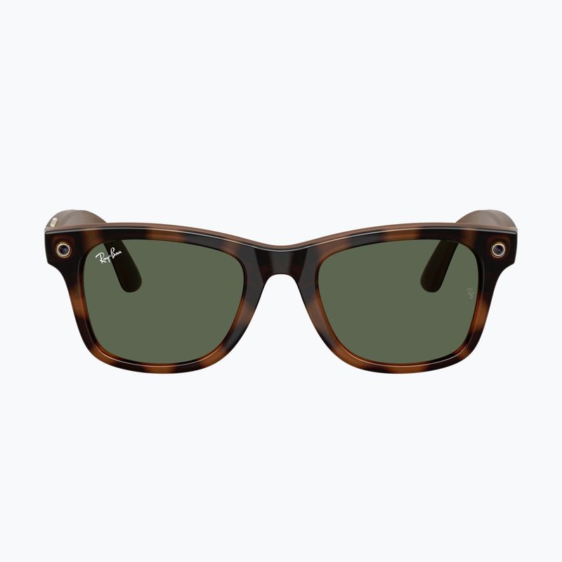 Brille mit Kamera Ray-Ban Meta Wayfarer havana/g15 green 2