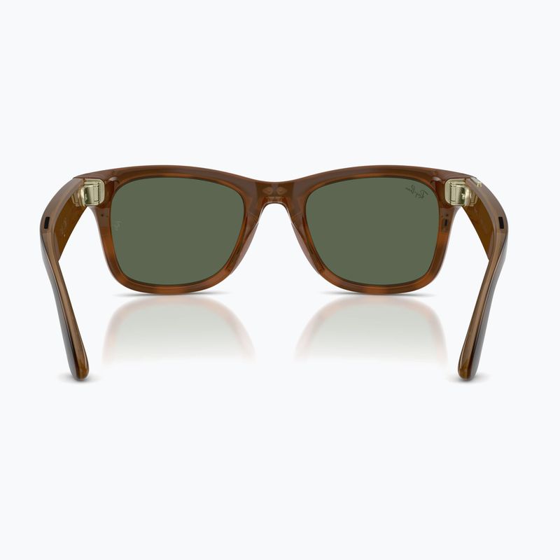 Brille mit Kamera Ray-Ban Meta Wayfarer havana/g15 green 3