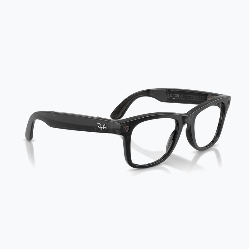 Brille mit Kamera Ray-Ban Meta Wayfarer transp. black/trs aquamarine 4