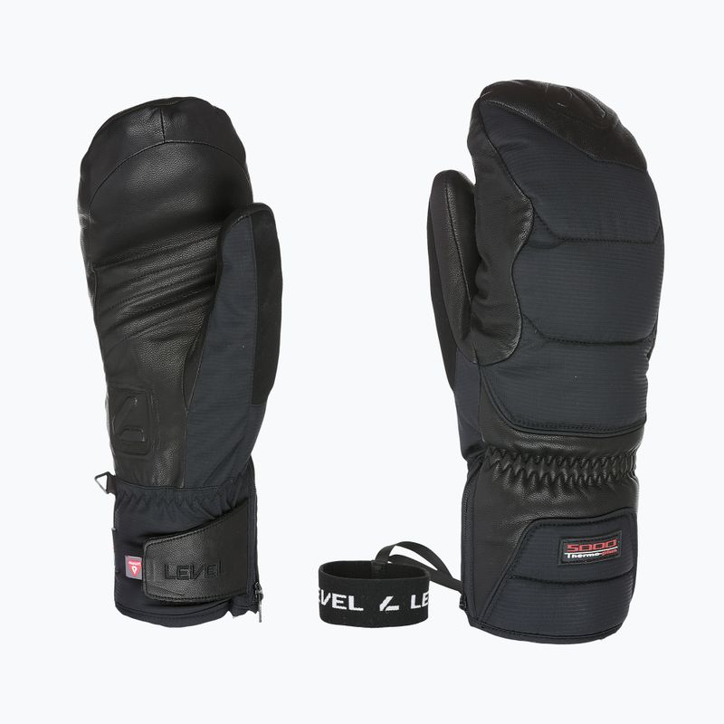 Damen-Skihandschuhe Level Alpine Mitt black