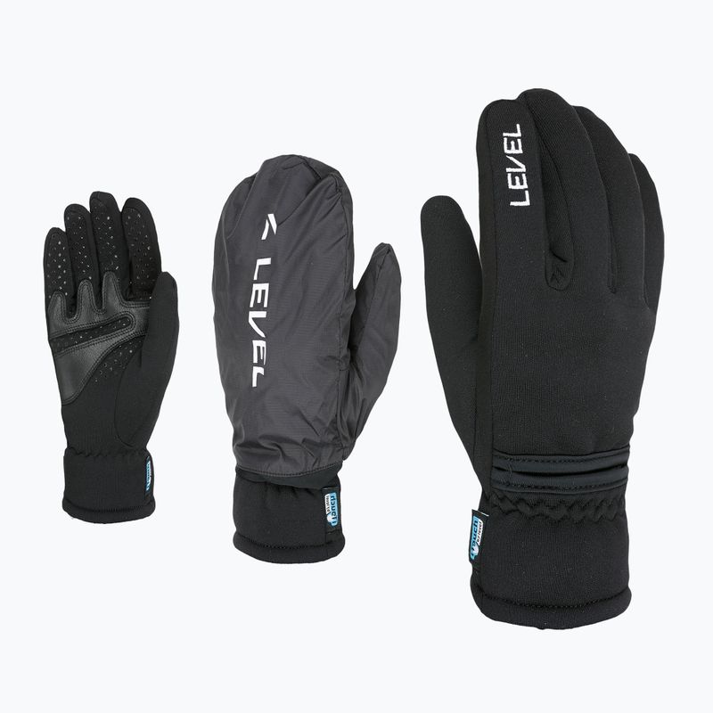 Skihandschuhe Level Trail Polartec I-Touch black 7