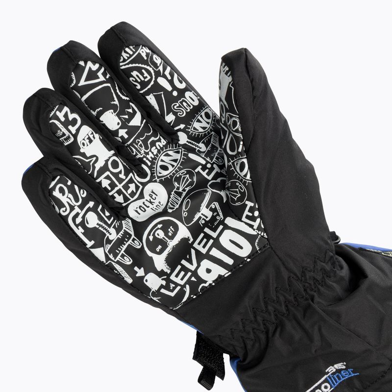 Level Junior Holz-Skihandschuhe 4